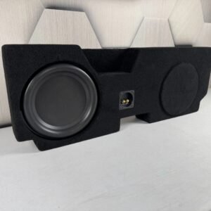 2015-2023 Ford F-150/F-250 Behind-Seat PR Single 10″ Enclosure, Loaded with JL Audio 10TW3
