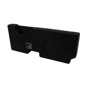 2015-2023 Ford F-150/F-250 Behind-Seat Single 10″ Enclosure, Loaded with Kicker CompRT 10