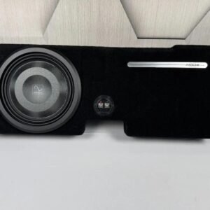 2015-2023 Ford F-150/F-250 Behind-Seat Single 12″ Enclosure, Loaded with Wavtech thinPRO12
