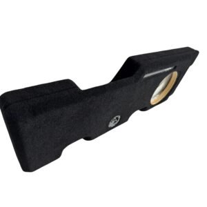 2024-2026 Ford F-150/F-250/F-350 Behind-Seat Single 10″ Enclosure, Loaded with Alpine RSW10