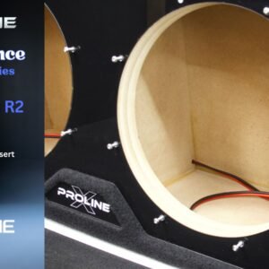 Alpine R2-W10 Sealed Wedge Enclosure, Dual 10″