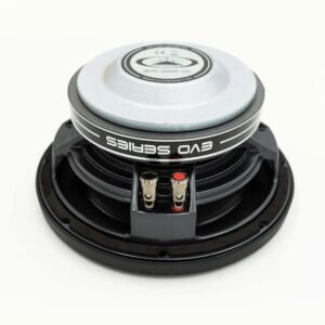 Audiomobile EVO 2408 8 inch Shallow Mount Subwoofer 3.6″ Mounting Depth