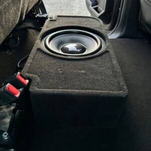 Direct Fit Single Audiomobile Encore 15 Subwoofer Enclosure for the Ford F-150
