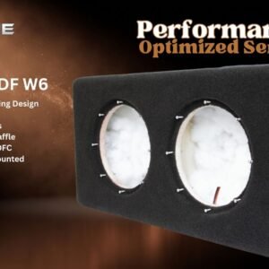 JL Audio 10W6v3 Sealed Down Fire Enclosure, Dual 10″