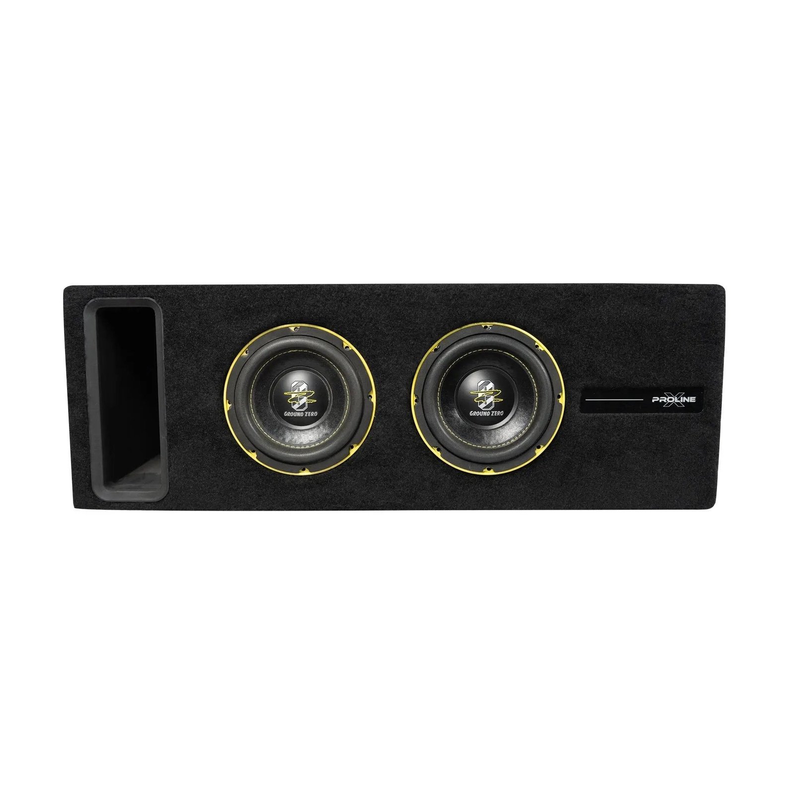 Ported Dual 6.5″ Universal Enclosure Ported Dual 6.5″ Universal Enclosure