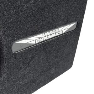Single 10″ Sealed Subwoofer Enclosure, Loaded with Image Dynamics IDMAX 10