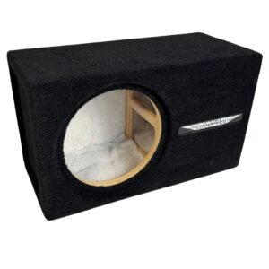 Single 10″ Sealed Subwoofer Enclosure, Loaded with Image Dynamics IDMAX 10