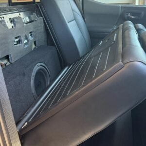 Toyota Tacoma Subwoofer Enclosure (2015-2023) Fits 10″ Subwoofer