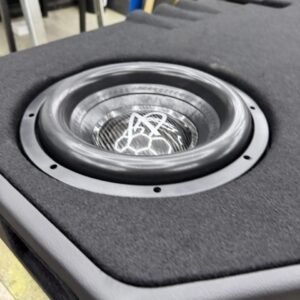 Triple 8-Inch Audio Dynamics 3000 Series Under-Seat Enclosure for Ford F-Series Crew Cab